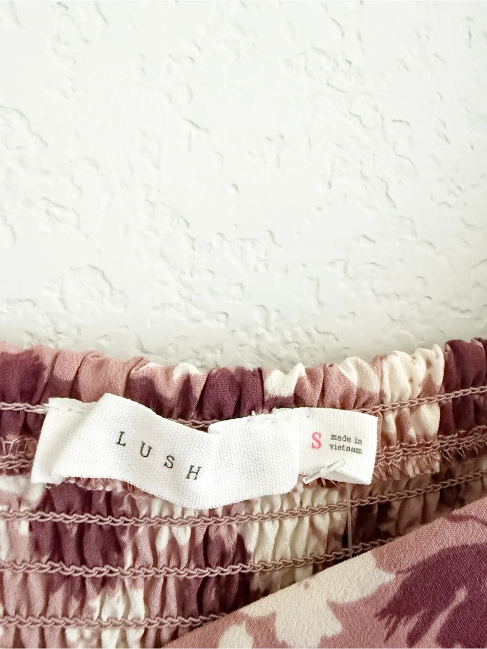 Lush Rose Pink Floral Midi Dress - Picture 7 of 7